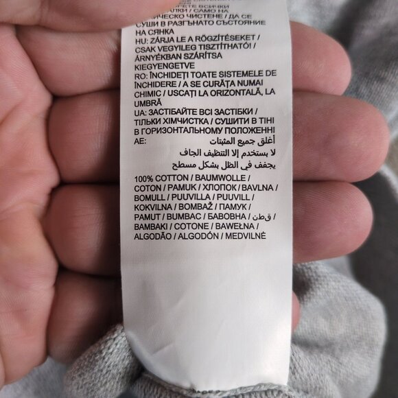 NWT Mercedes AMG Petronas F1 Hugo Boss Team Lux 1/4 Zip Sweatshirt Gray XXL - Picture 9 of 12